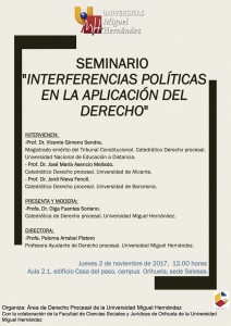 2017.-Cartel-Seminario-Interferencias-políticas-en-la-aplicación-del-Derecho