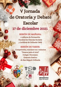 V Jornada de Oratoria y Debate Escolar